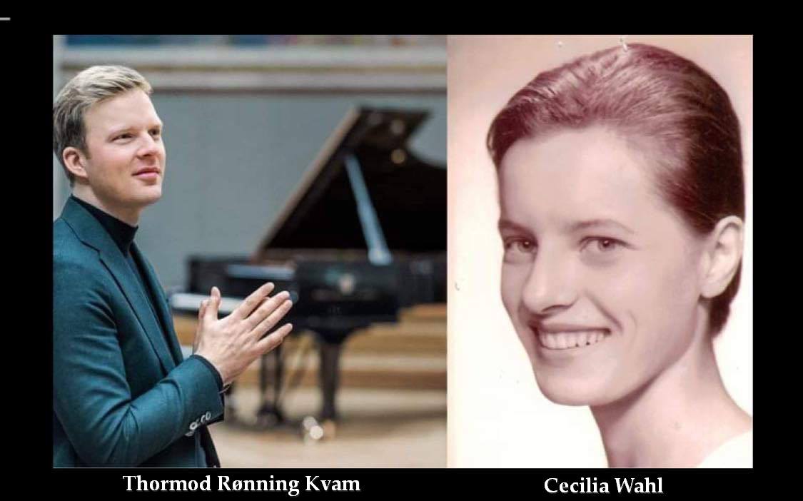 Thormod Rønning Kvam og Cecilia Wahl